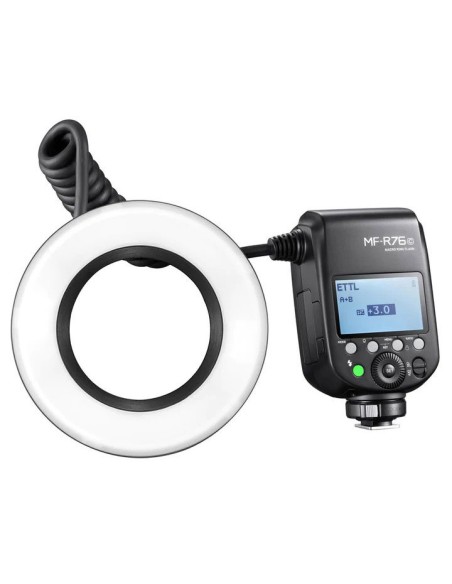 Godox MF-R76C Canon | Flash anular TTL macro | Godox España
