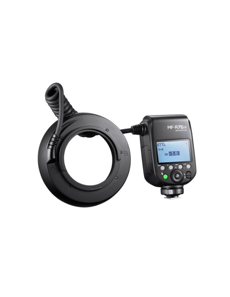 Godox MF-R76N Nikon | Flash anular TTL macro | Godox España