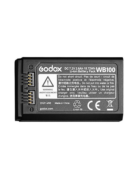 Godox WB100 | Batería 2600 mAh AD100Pro | Godox España