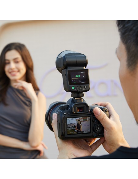 Godox V1 Mid Nikon | flash TTL redondo | Godox España