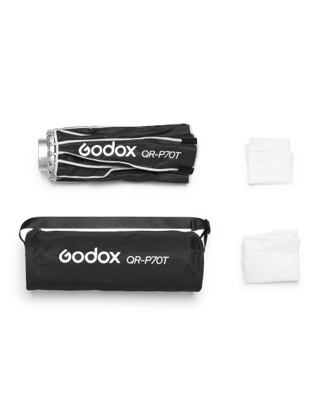 Softbox parabólico QR-P70T: 70 cm, Bowens | Godox Spain