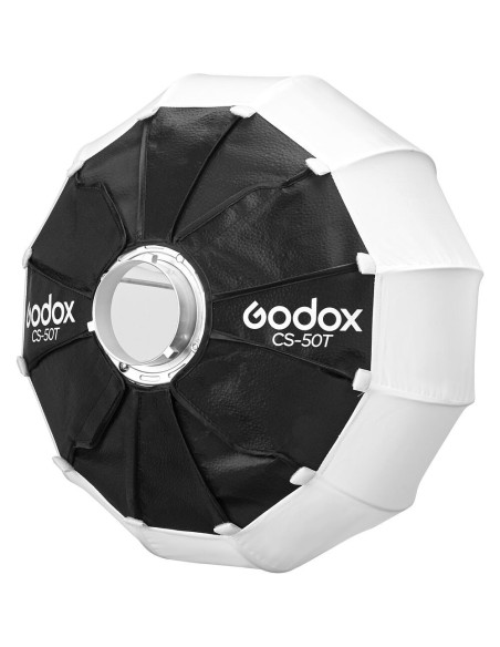 Softbox linterna CS-50T: 50 cm y 270°, Bowens | Godox Spain