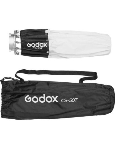 Softbox linterna CS-50T: 50 cm y 270°, Bowens | Godox Spain