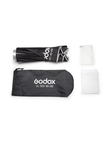 Softbox UL-BOX-45X60: 45 × 60 cm con grid | Godox Spain
