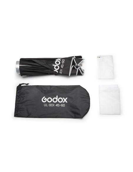 Softbox UL-BOX-45X60: 45 × 60 cm con grid | Godox Spain