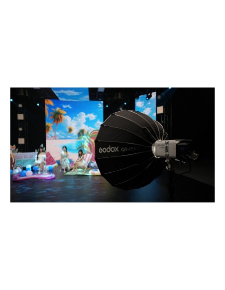 Foco LED LE200Bi: bicolor, CRI 98 y Bowens | Godox Spain