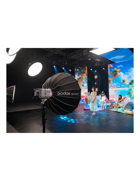 Foco LED LE200Bi: bicolor, CRI 98 y Bowens | Godox Spain