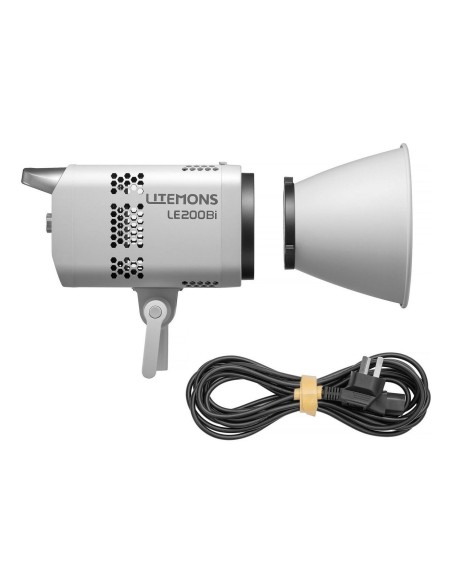 Foco LED LE200Bi: bicolor, CRI 98 y Bowens | Godox Spain