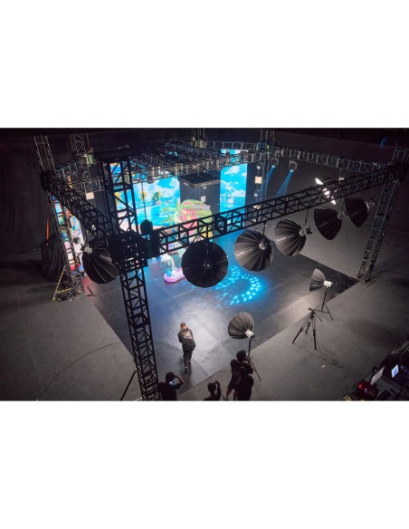 Foco LED LE300Bi: bicolor 2800–6500 K, Bowens | Godox Spain