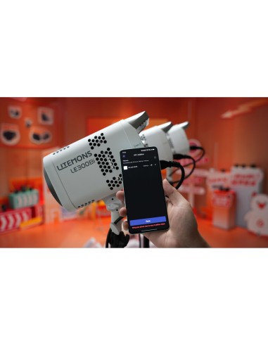 Foco LED LE300Bi: bicolor 2800–6500 K, Bowens | Godox Spain