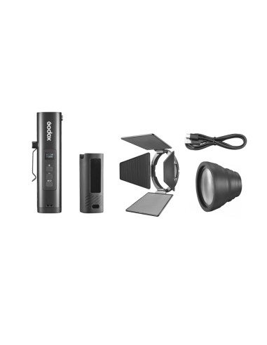 Linterna LED FL15BI: bicolor, zoom y viseras | Godox Spain