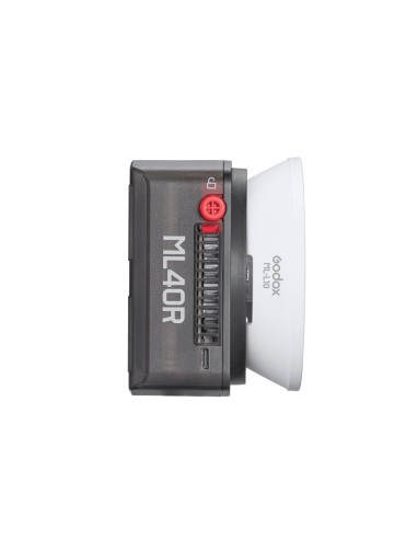Foco LED ML40R: RGB 40 W, 1800–10000 K, 422 g | Godox Spain