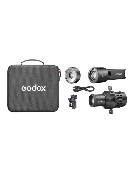 Kit foco LED RS100R + SP36K: RGB 1800–10000 K | Godox Spain